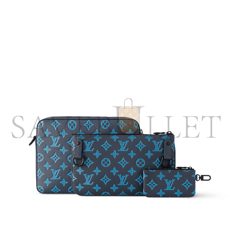 l0*is V*t0n nam trio messenger bag 